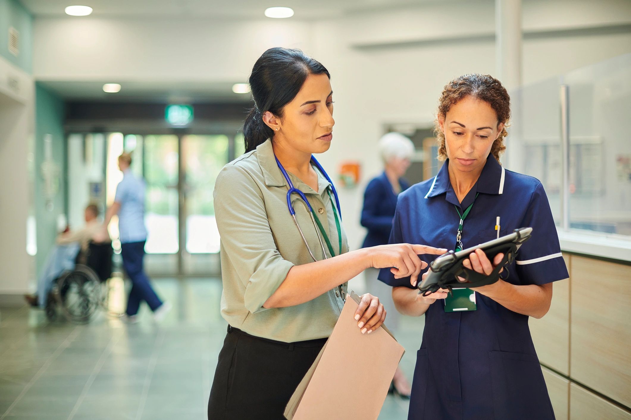 AI training NHS hospital